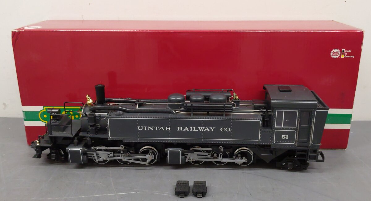 LGB 20882 G Scale Uintah 2-6-6-2 Mallet Steam Locomotive #51 w/ Sound EX/Box