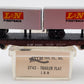 Atlas 3743 N Scale Louisville Nashville Flatcar w/ Two Piggyback Trailers #24186 EX/Box