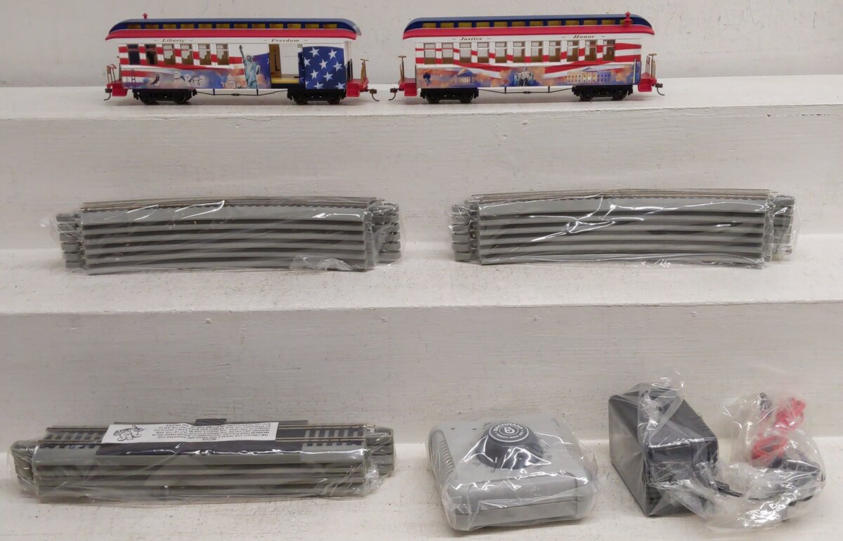 Bachmann HO "Spirit of America" Passenger Cars, Track & Trans [20] LN