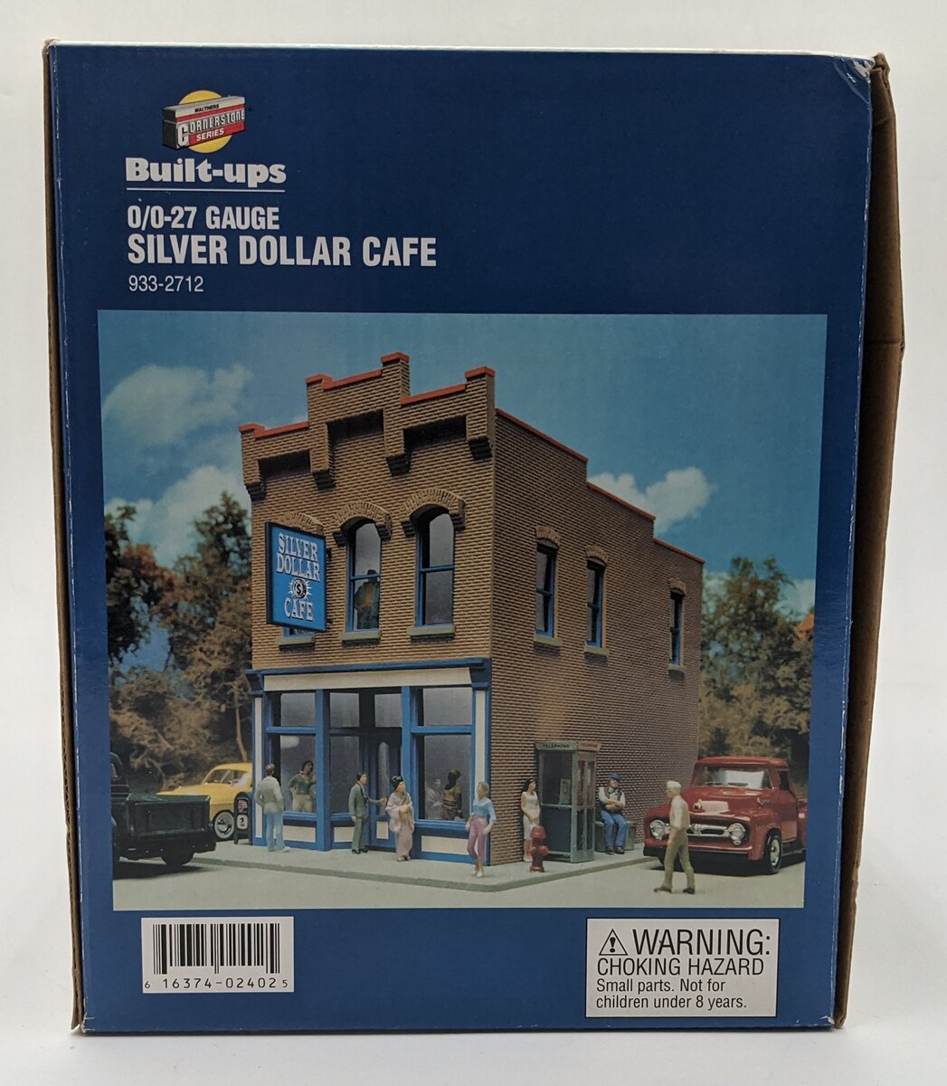 Walthers 933-2712 O/O-27 Built-Ups Silver Dollar Café EX/Box