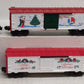 Lionel O Gauge Christmas Freight Cars [6] EX