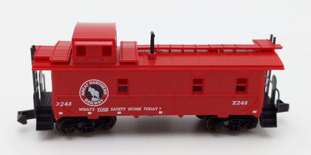 Atlas 35891 N Scale Great Northern Offset Cupola Caboose #X248 LN/Box