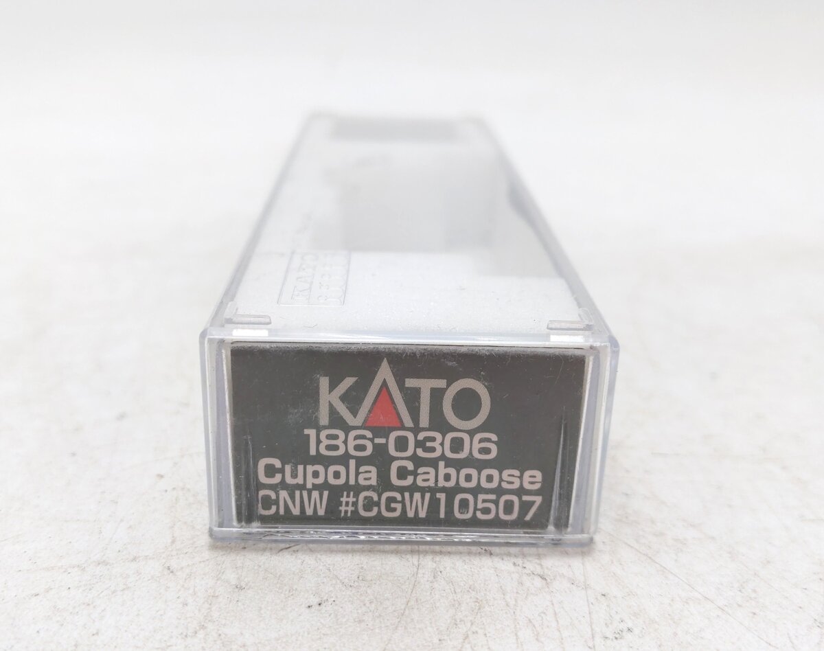 Kato N Scale Custom Weathered CCW Cupola Caboose #10507 w/ Lighting/Box