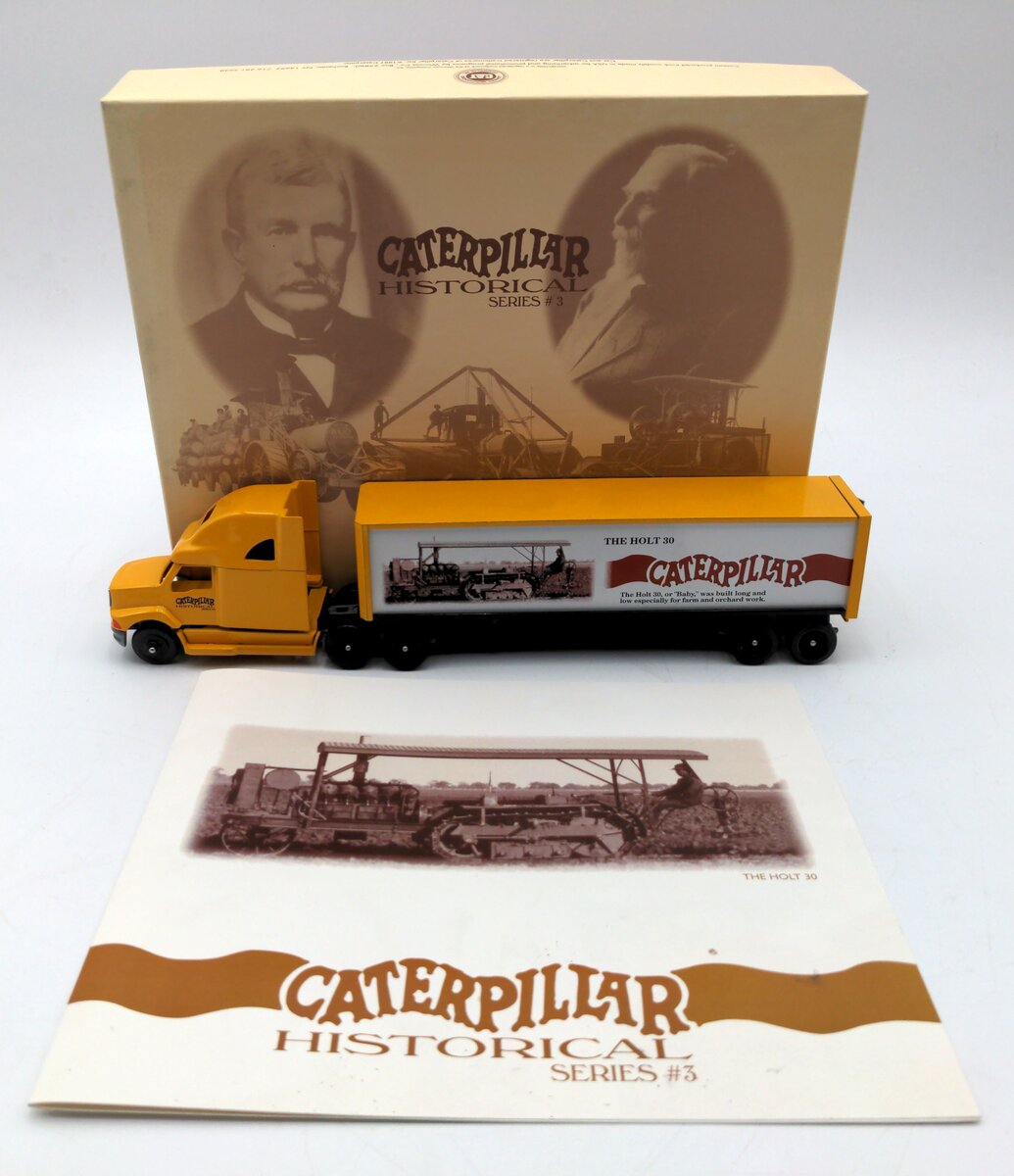Winross 150-4 1:64 Scale Diecast Caterpiller Historical #3 Trailor Trailer NIB