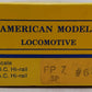 American Models S Gauge Southern Pacific FP 7 SP Diesel Locomotive #6457 EX/Box