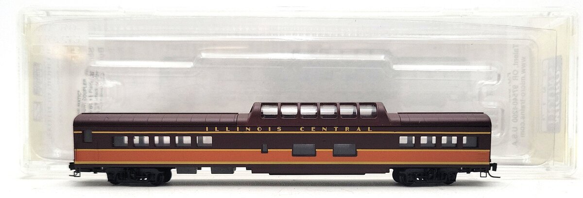 Micro-Trains 55100020 Z Illinois Central 83' Lightweight Smoothside Dome Car