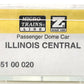 Micro-Trains 55100020 Z Illinois Central 83' Lightweight Smoothside Dome Car