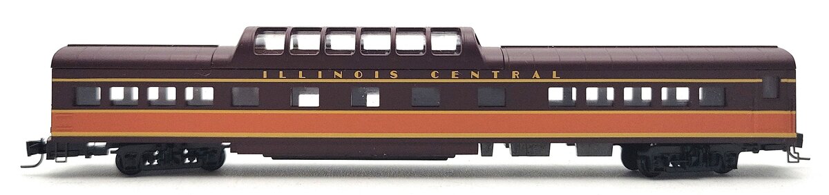 Micro-Trains 55100020 Z Illinois Central 83' Lightweight Smoothside Dome Car