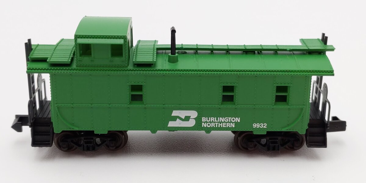 Atlas 35651 N Scale Burlington Northern Offset Copula Caboose #9932 LN/Box