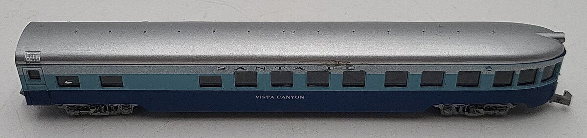 Con-Cor 0001-04042J N Scale Santa Fe Observation Car EX/Box