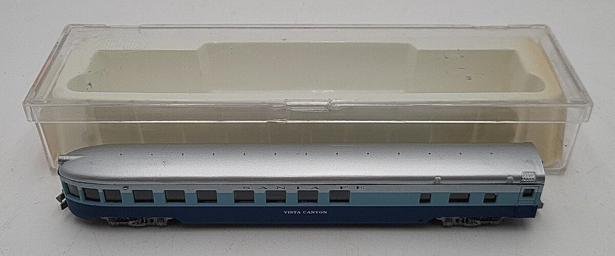 Con-Cor 0001-04042J N Scale Santa Fe Observation Car EX/Box