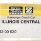Micro-Trains 55200020 Z Illinois Central 70' Lightweight Smoothside Coach Car LN/Box