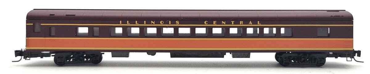 Micro-Trains 55200020 Z Illinois Central 70' Lightweight Smoothside Coach Car LN/Box