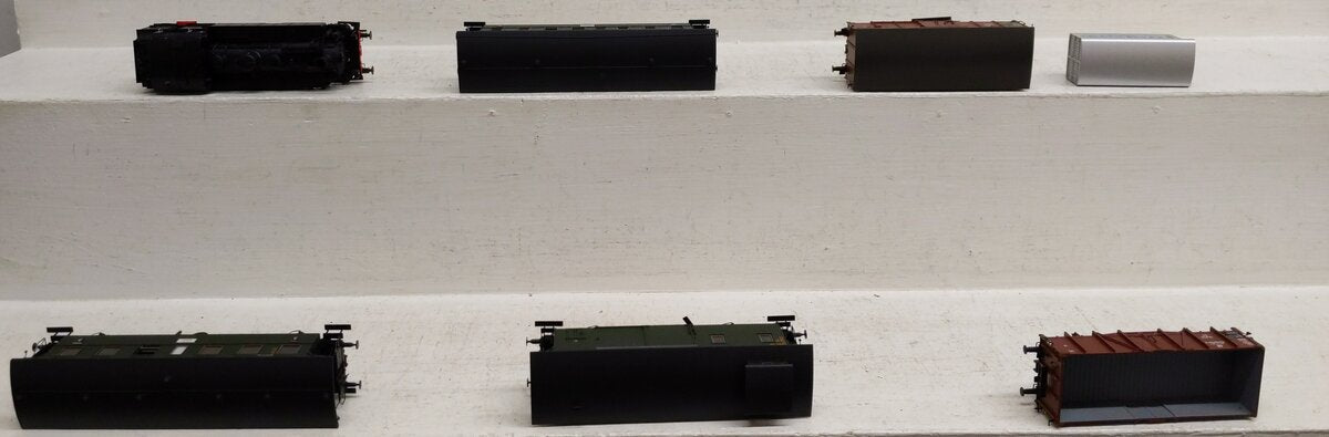 Brawa HO Scale 45974 60th Anniversary Set/6 Steam Locomotive & Passenger Cars EX/Box