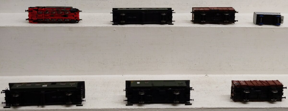 Brawa HO Scale 45974 60th Anniversary Set/6 Steam Locomotive & Passenger Cars EX/Box