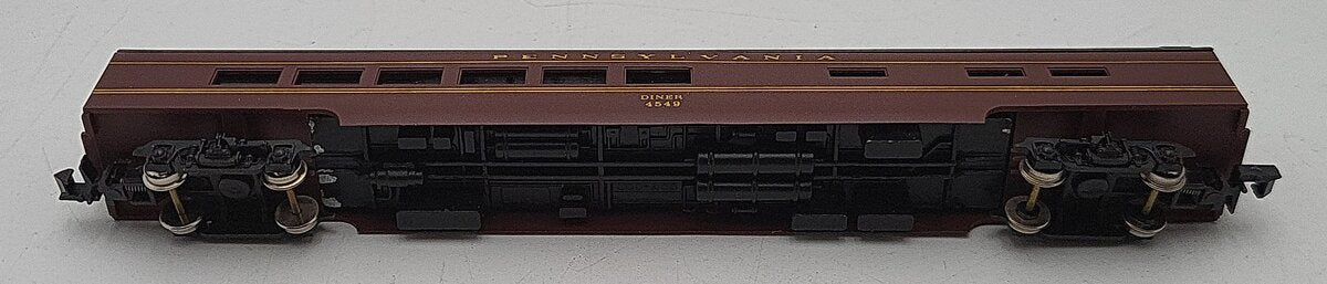Con-Cor 0001-04011A N Scale Pennsylvania Diner Passenger Car #4549 EX/Box
