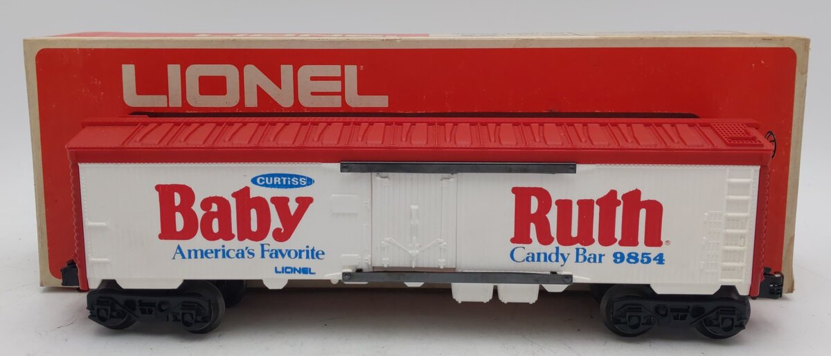Lionel 6-9854 O Gauge Baby Ruth Billboard Reefer Car VG/Box