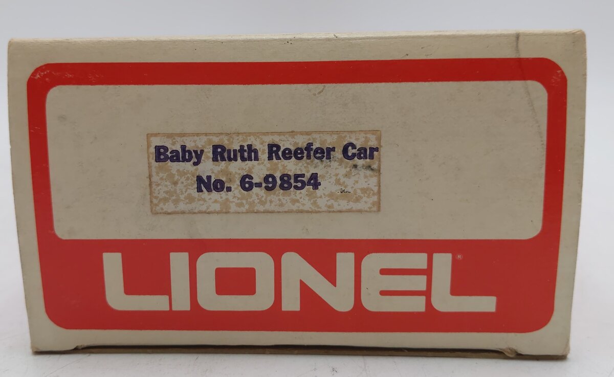 Lionel 6-9854 O Gauge Baby Ruth Billboard Reefer Car VG/Box