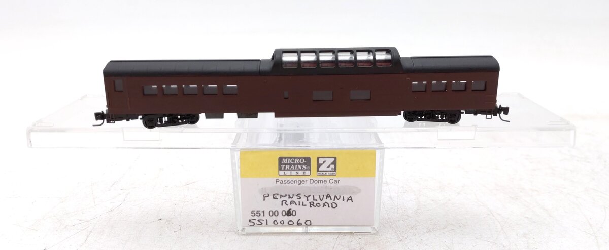Micro-Trains 55100020 Z Custom PRR 83' Lightweight Smoothside Dome Car/Box