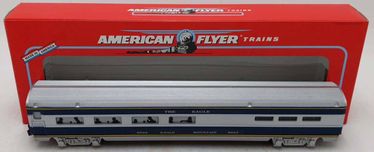 American Flyer 6-48933 S Gauge Missouri Pacific Eagle Mountain Dining Car #8933 EX/Box