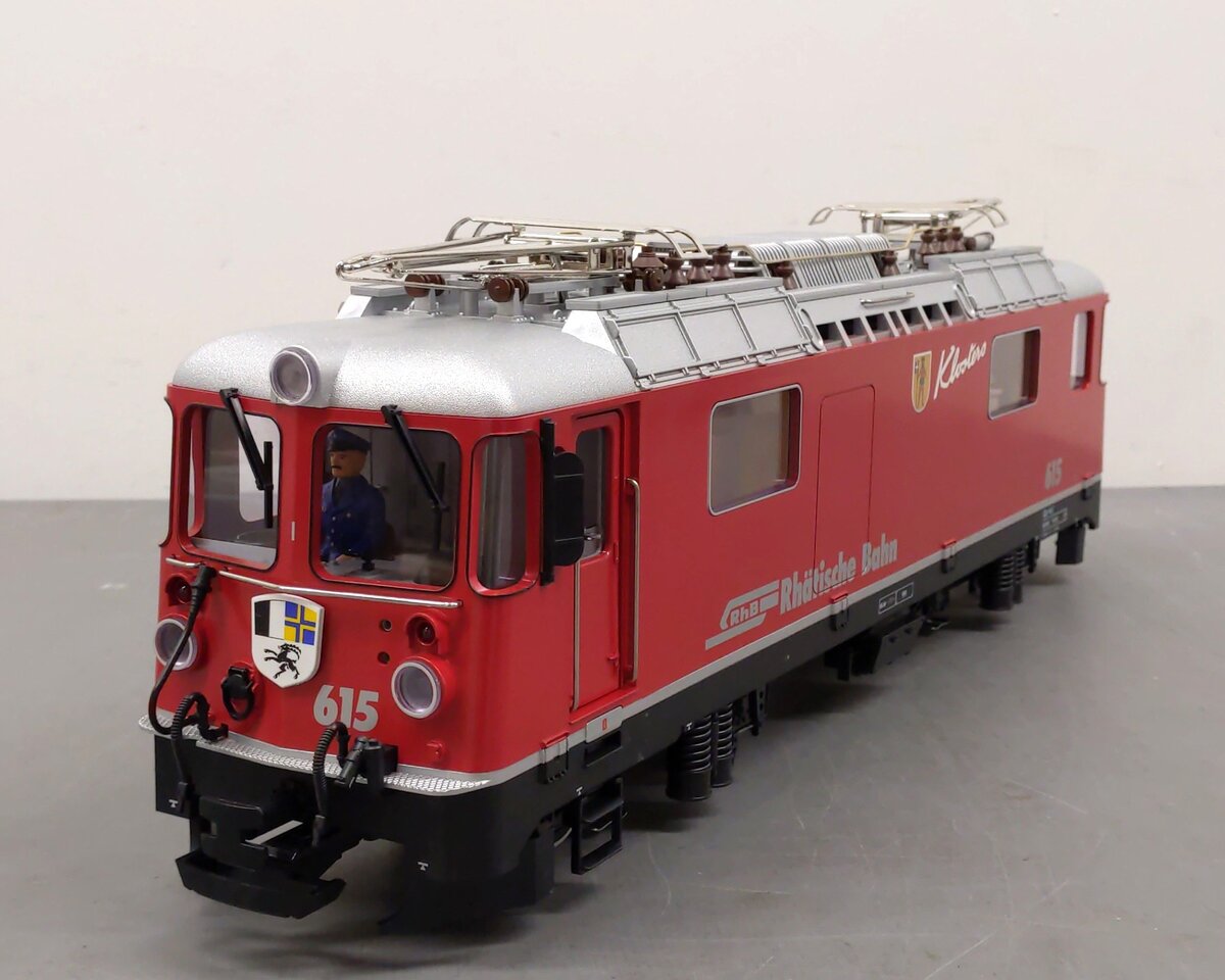 LGB 22430 G Scale Rhätishe Bahn GE 4/4 II Electric Locomotive #615 LN/Box