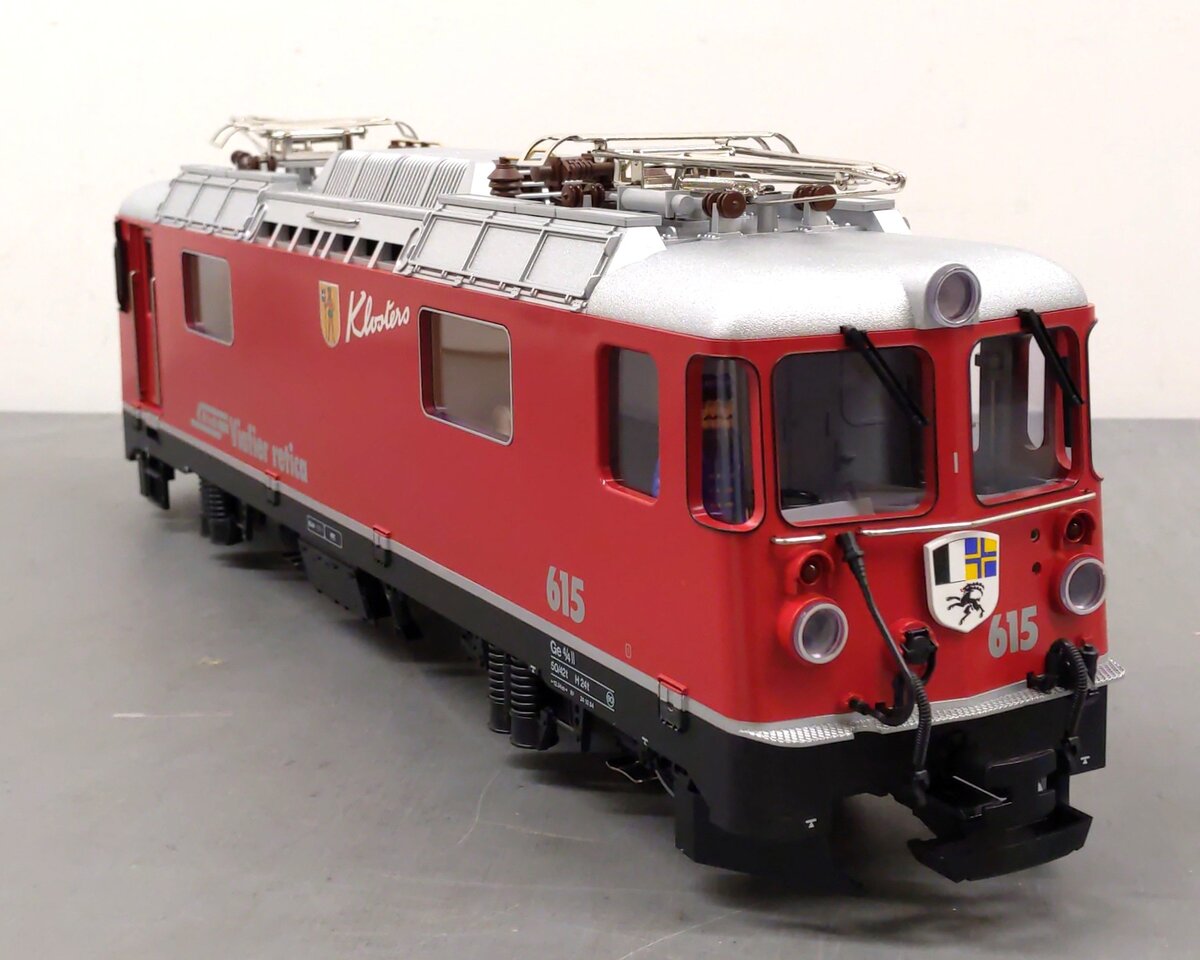 LGB 22430 G Scale Rhätishe Bahn GE 4/4 II Electric Locomotive #615 LN/Box