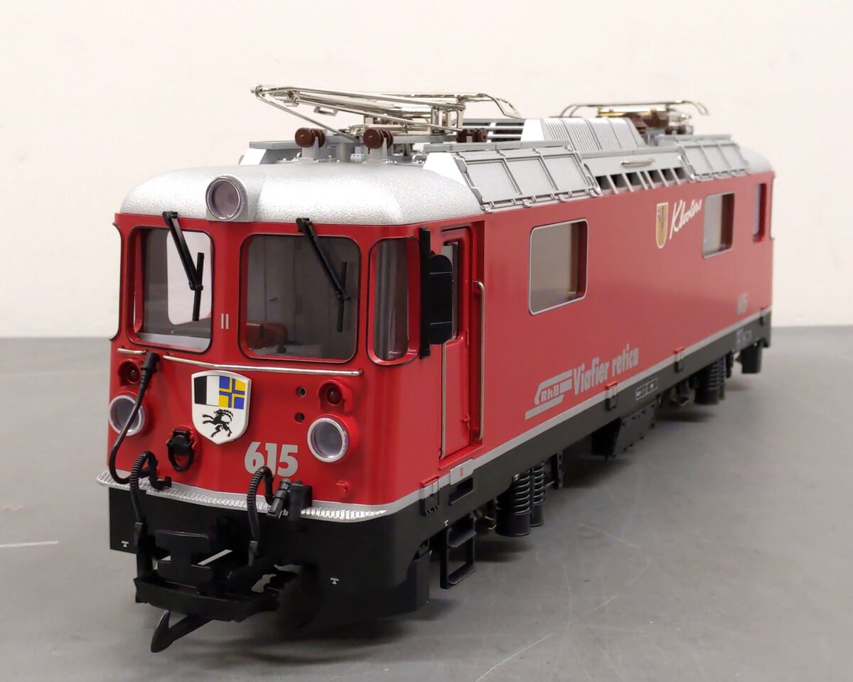 LGB 22430 G Scale Rhätishe Bahn GE 4/4 II Electric Locomotive #615 LN/Box