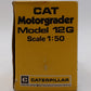 NZG Modelle 1:50 Scale Diecast Caterpillar Motor grader Model 12G EX/Box
