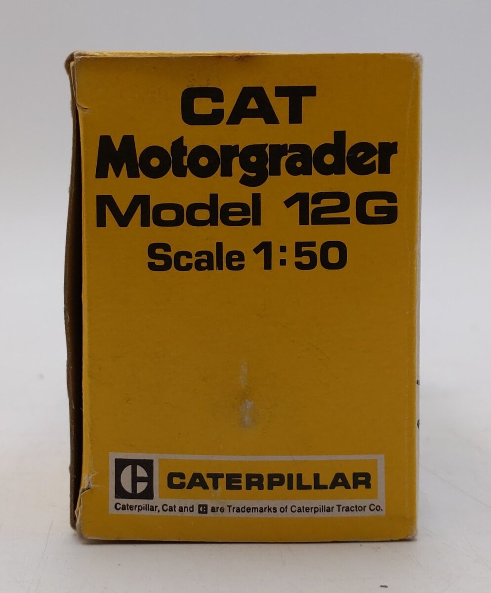 NZG Modelle 1:50 Scale Diecast Caterpillar Motor grader Model 12G EX/Box