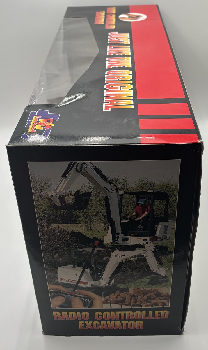 Echo Toys 1:16 Remote Control Bobcat X331 Excavator LN/Box