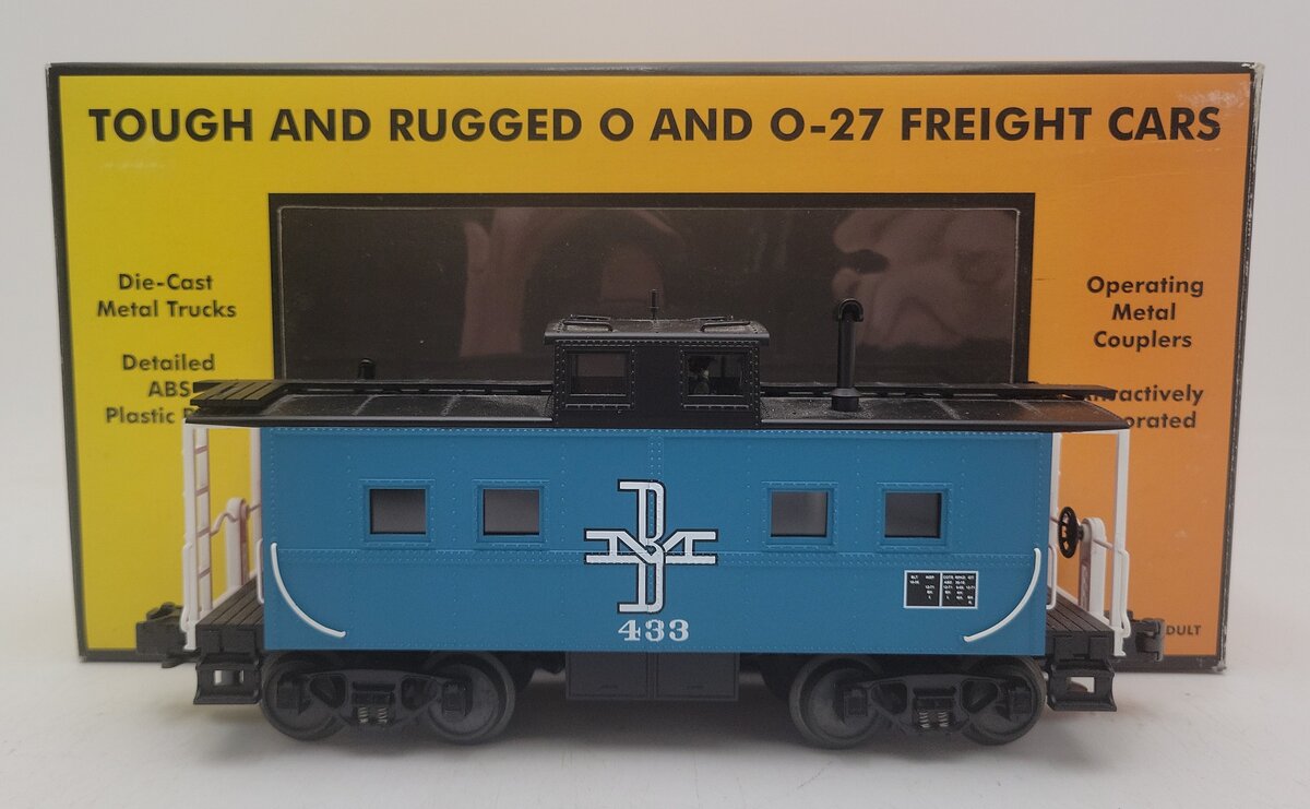 MTH 30-7740 Boston & Maine Steel Caboose #433 EX/Box