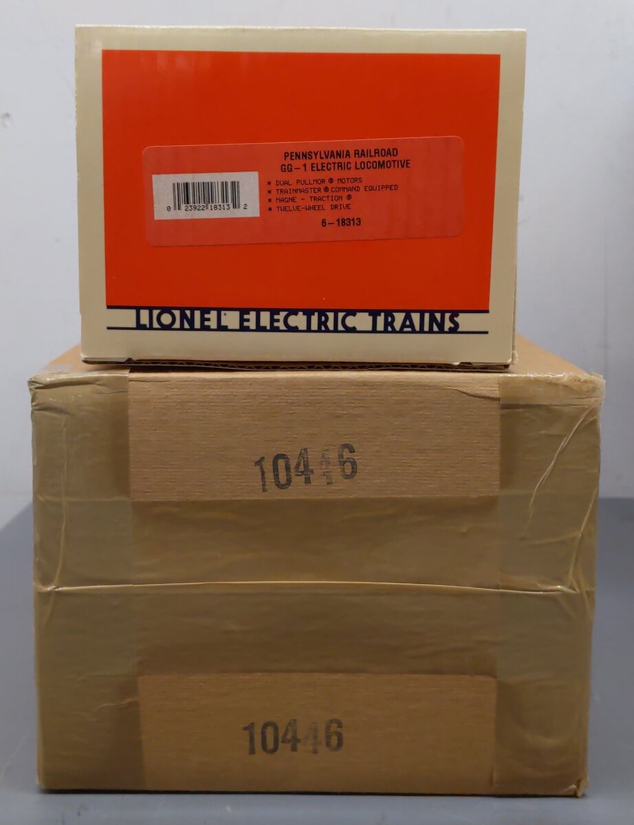 Lionel 6-18313 O Gauge Pennsylvania GG-1 Electric Locomotive #4907 with TMCC EX/Box