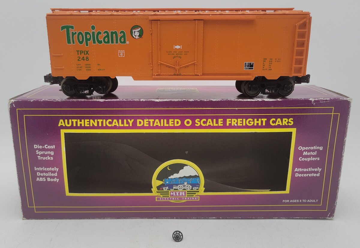 MTH 20-94016 O Gauge Tropicana Reefer Car #248 VG/Box