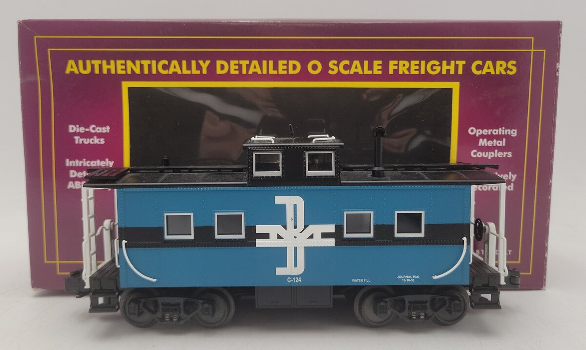 MTH 20-91064 O Gauge Boston & Maine Caboose #C-124 EX/Box