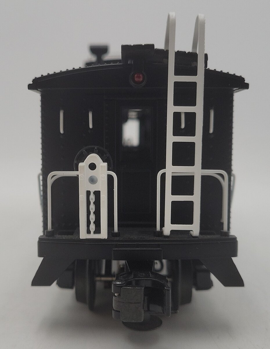 MTH 30-7786 O Boston & Maine RailKing Offset Steel Caboose Car #C120 EX/Box