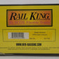 MTH 30-7786 O Boston & Maine RailKing Offset Steel Caboose Car #C120 EX/Box