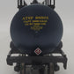 MTH 20-96024 O AT&SF 20,000 Gallon 4-Compartment Tank Car #98501 VG/Box