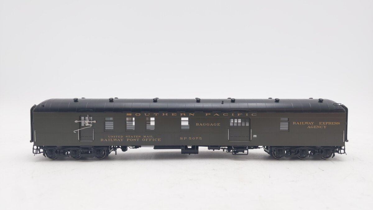 The Coach Yard 5075 HO BRASS Southern Pacific Class 69-BP-30-2 RPO Baggage Car EX/Box