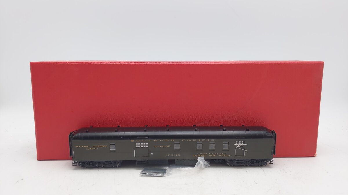 The Coach Yard 5075 HO BRASS Southern Pacific Class 69-BP-30-2 RPO Baggage Car EX/Box
