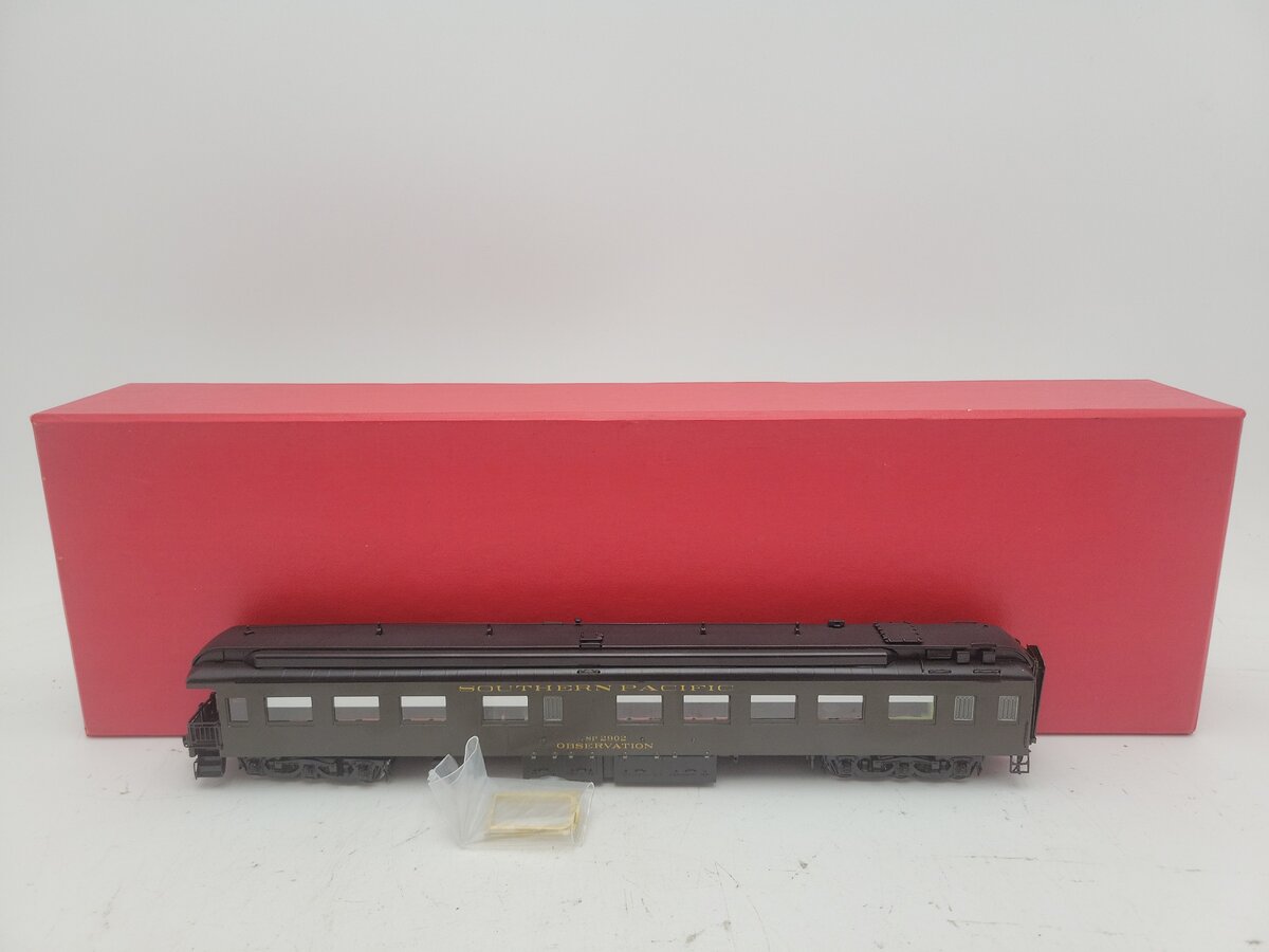 The Coach Yard 0944 HO BRASS CUSTOM SP Lounge Observation Car #2902/Box