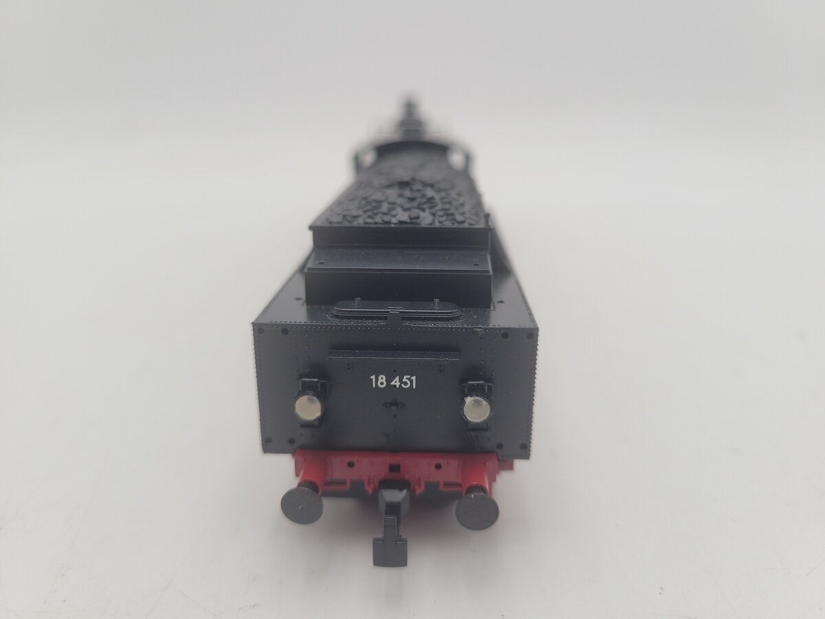 Liliput 1803 HO Scale 4-6-2 Steam Locomotive & Tender #18451 VG/Box
