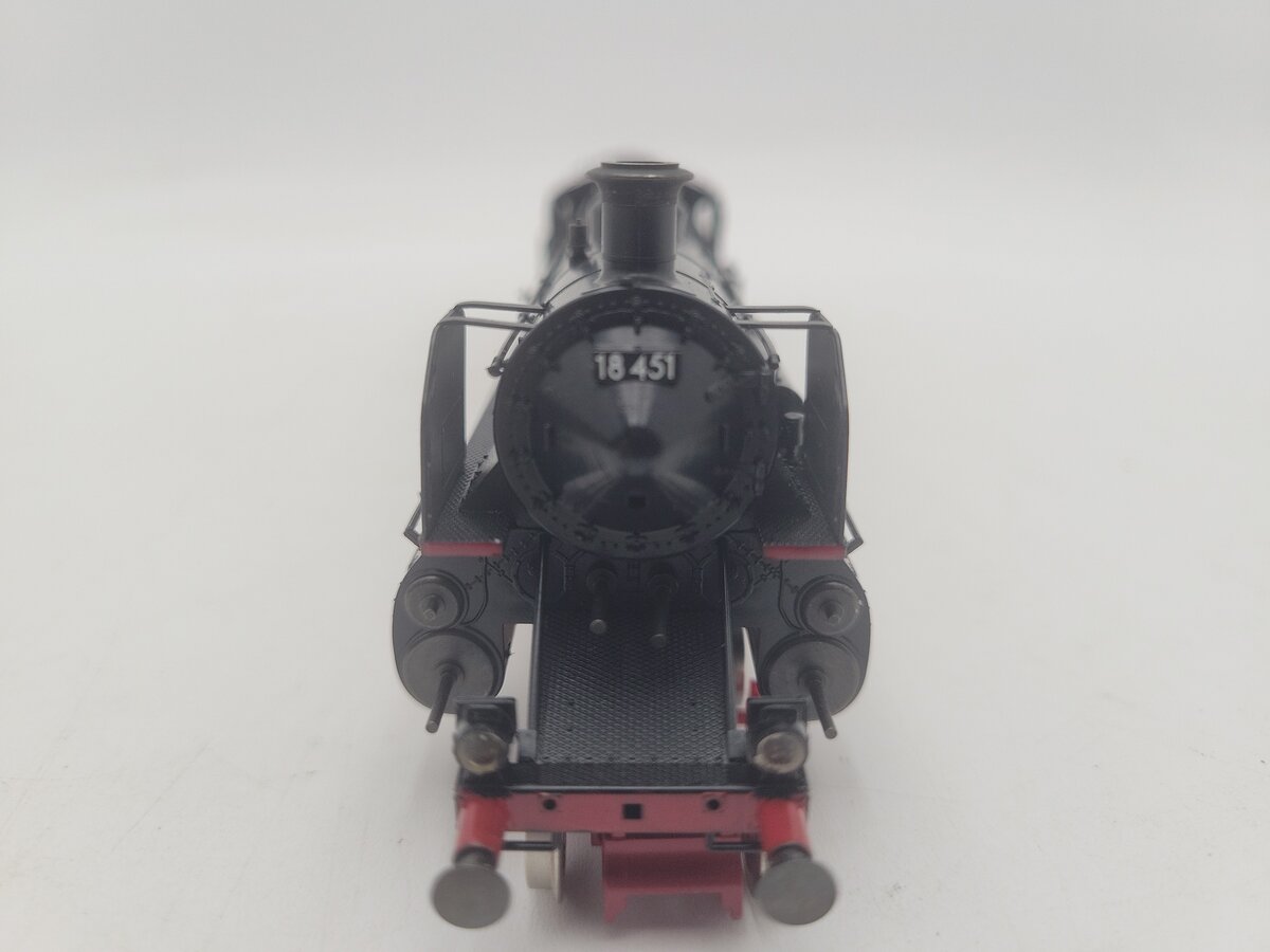 Liliput 1803 HO Scale 4-6-2 Steam Locomotive & Tender #18451 VG/Box