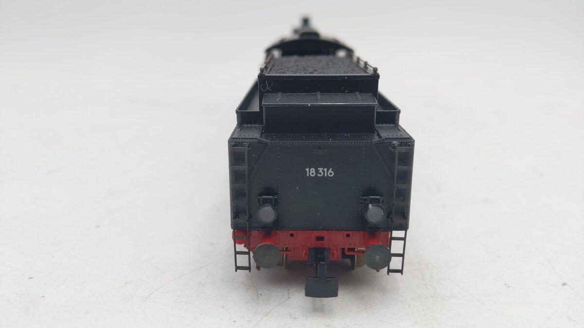 Liliput 4003 HO Scale 4-6-2 Steam Locomotive & Tender #18316 VG/Box