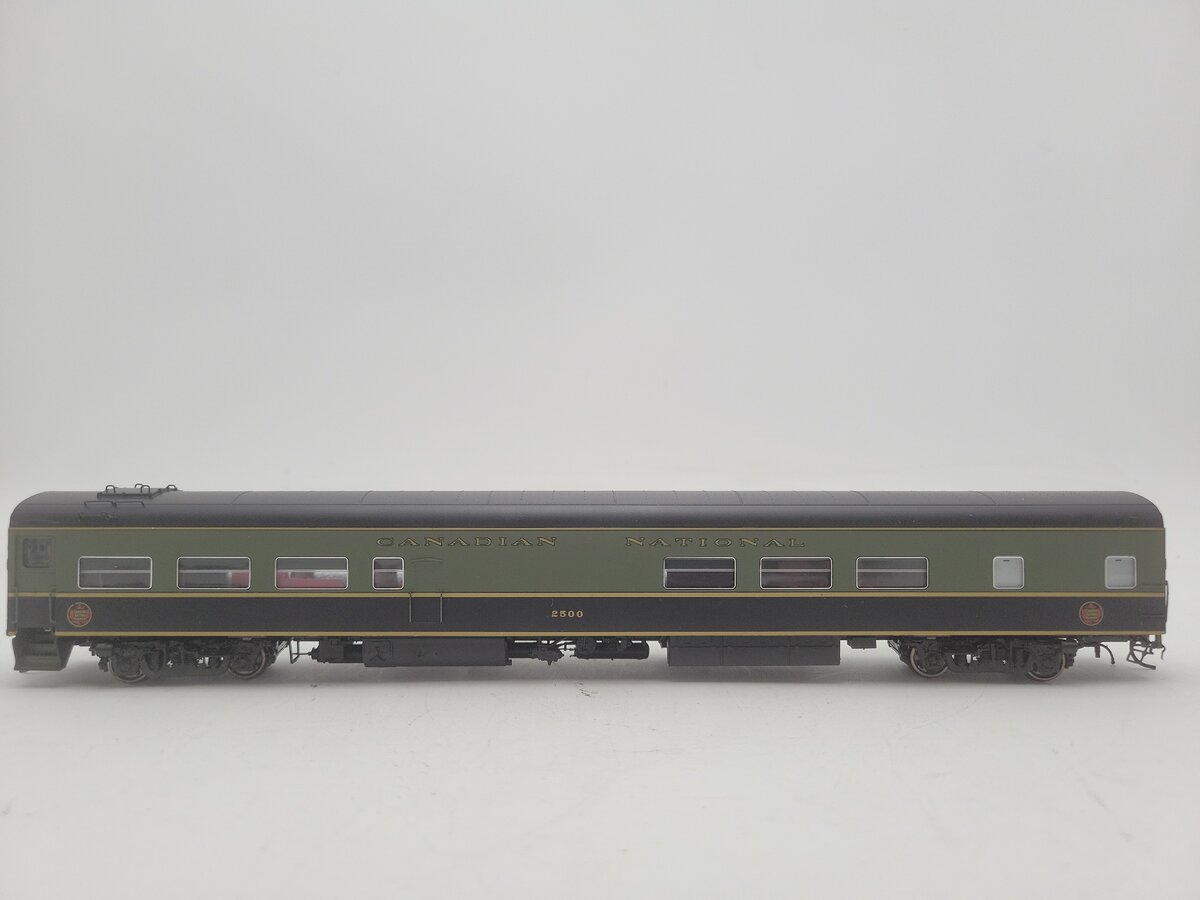 Rapido Trains 103006 HO Canadian National Cafe-Bar-Lounge #2500 EX/Box