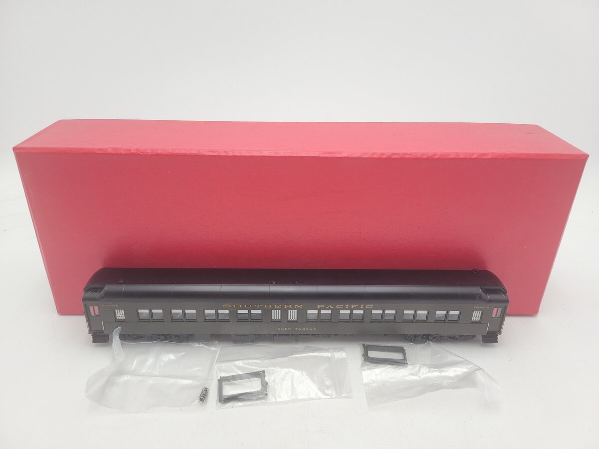 The Coach Yard 3523C HO Scale BRASS "Glen Tarsan" Southern Pacific Sleeper Car EX/Box