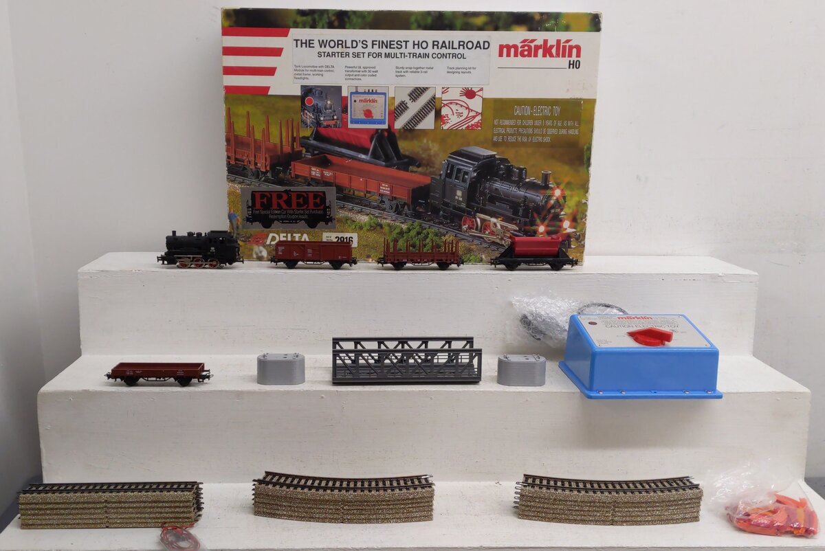 Marklin 2916 HO Gauge Steam Starter Train Set LN/Box