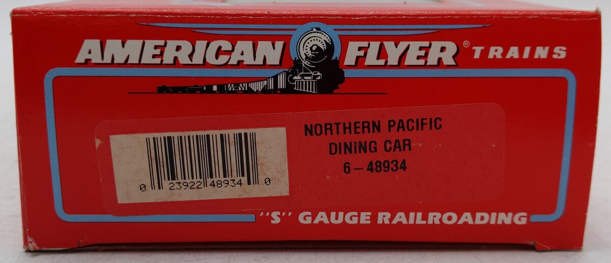 American Flyer 6-48934 S Scale Northern Pacific Dining Car VG/Box