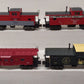 Lionel O Gauge Assorted Freight Cars 6917, 6910, 6905, X6431 [4] EX