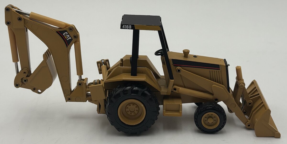 NZG 2852 1:50 Scale Diecast Caterpillar 416B Backhoe Loader EX/Box