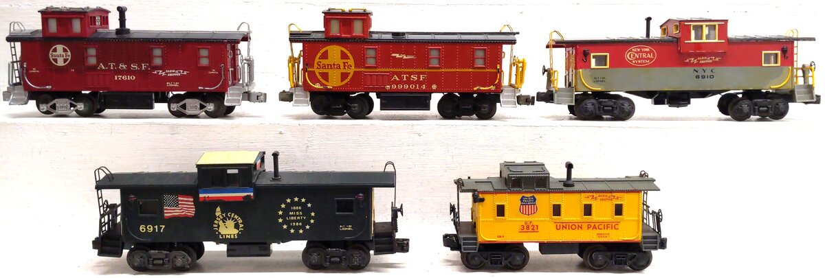 Lionel Assorted O Gauge Caboose's [5]